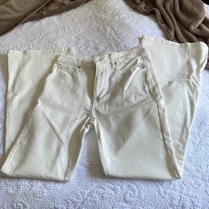 White Flared Jeans
